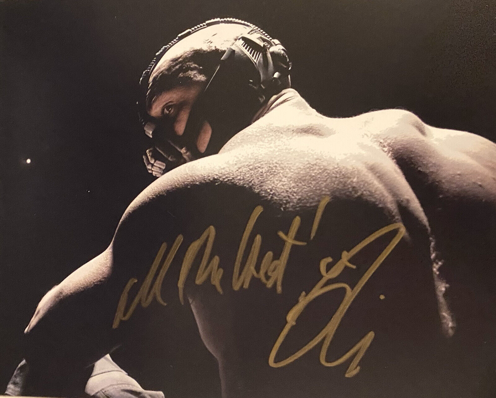 Tom Hardy signed Autographed 8x10 Photo Poster painting Sexy Batman