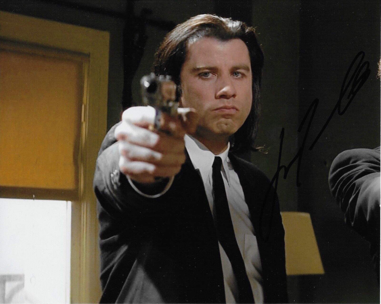 JOHN TRAVOLTA 'PULP FICTION' VINCENT VEGA SIGNED 8X10 PICTURE *COA 5 *PROOF