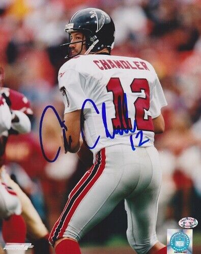 Chris Chandler Signed - Autographed Atlanta Falcons 8x10 inch Photo Poster painting