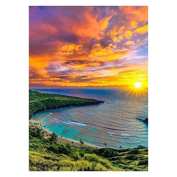 DIY - Scenery 11CT Stamped Cross Stitch 40*50CM