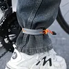 Reflective Bike Pants Strap Adjustable Bands for Night Walking Cycling Running