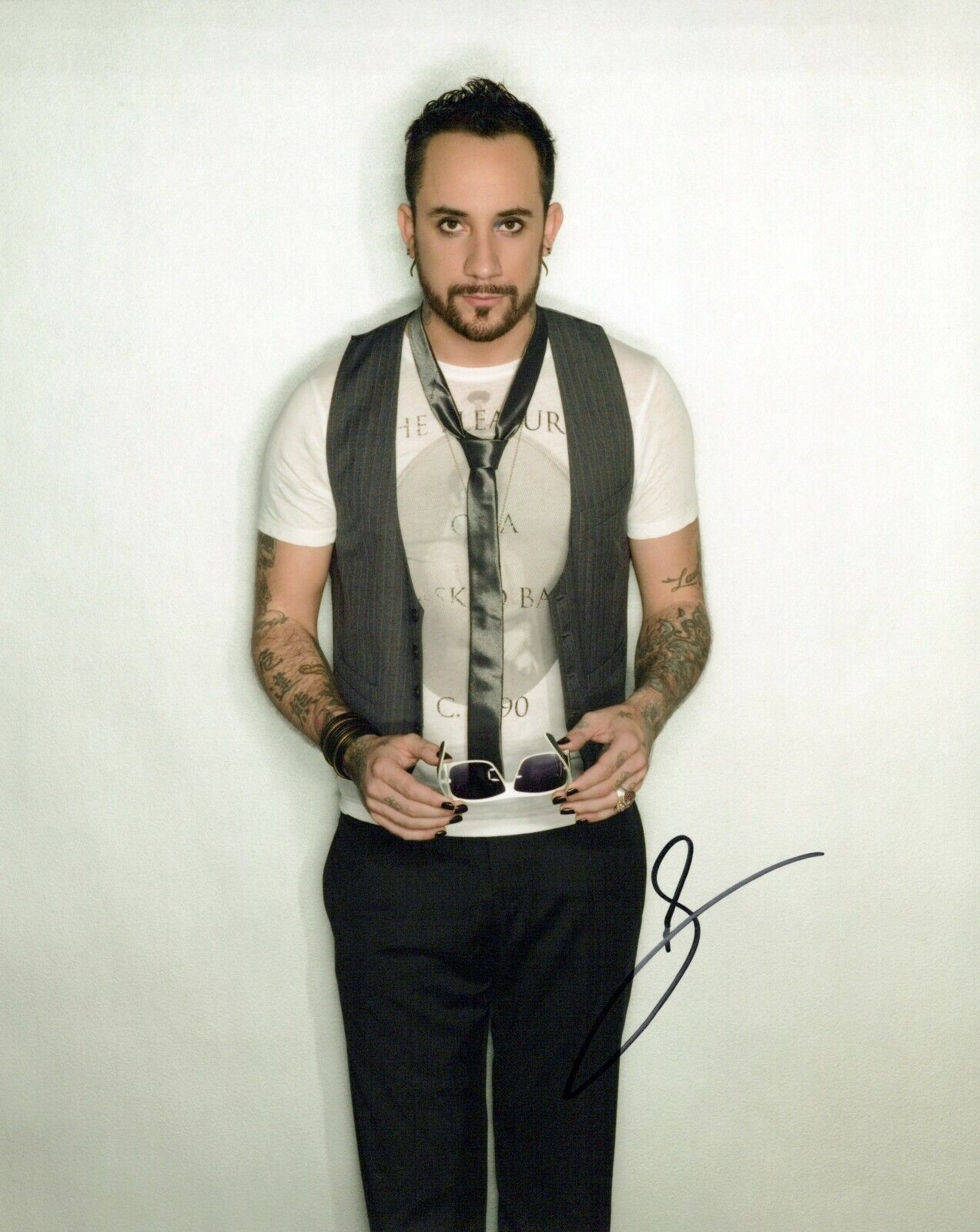 A.J. McLean Backstreet Boys autographed Photo Poster painting signed 8x10 #3