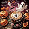 Diamond Painting - Partial Special Shaped Drill - Halloween Ghost(Canvas|30*30cm)