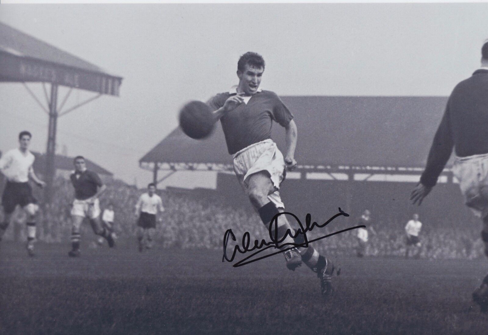 Alan Dicks Hand Signed Chelsea 12x8 Photo Poster painting 1.