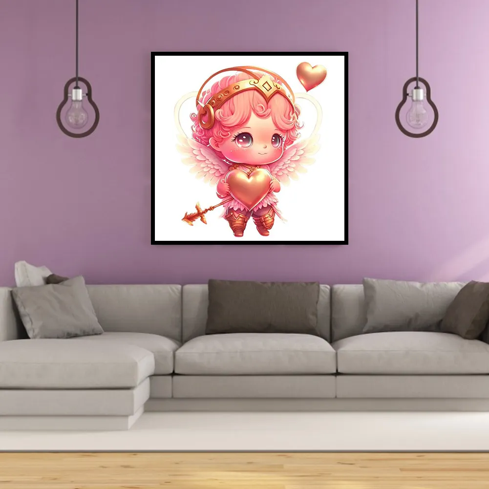 Full Round Diamond Painting 30*30cm - Little Angel