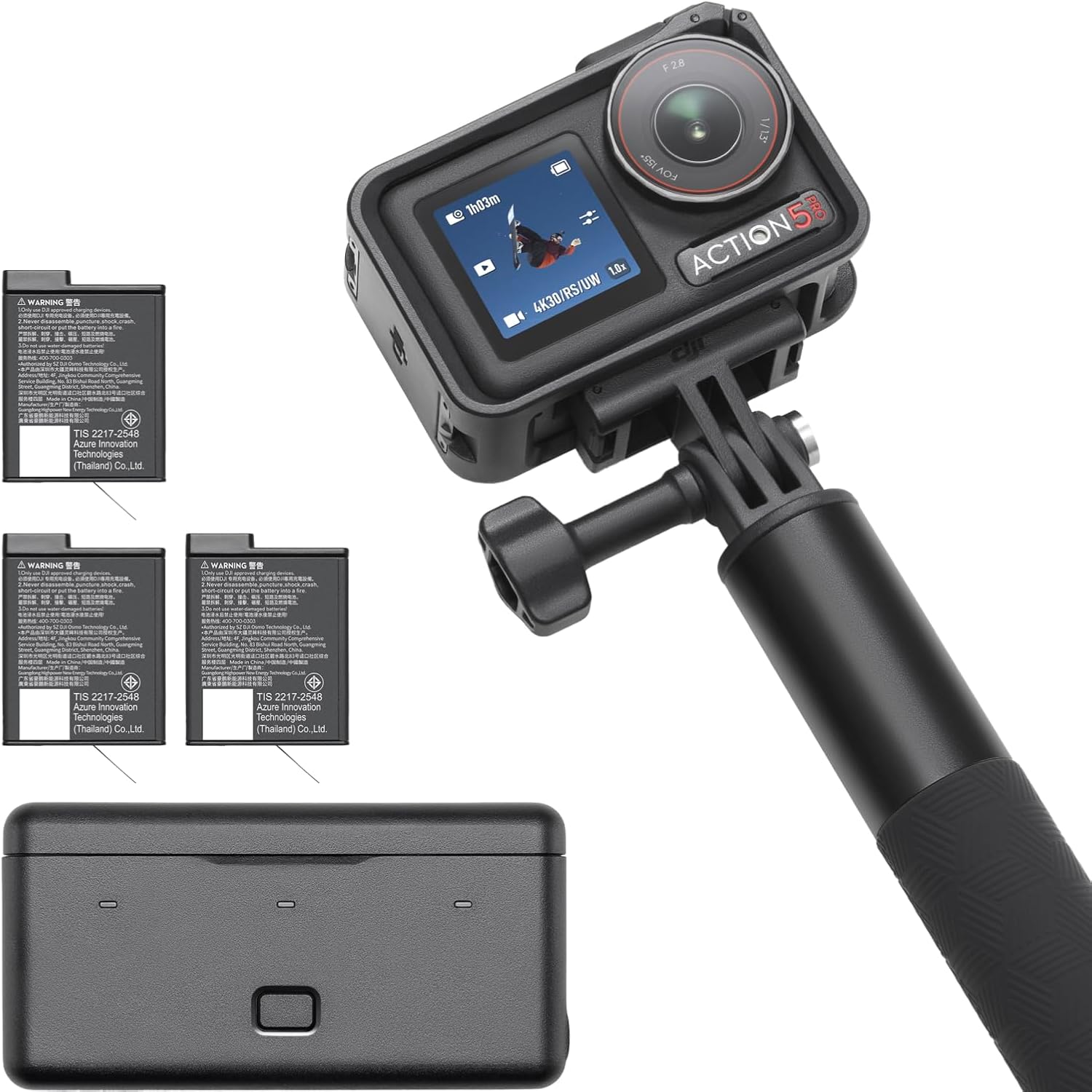 Osmo Action 5 Pro Adventure Combo (Certified Pre-Owned)