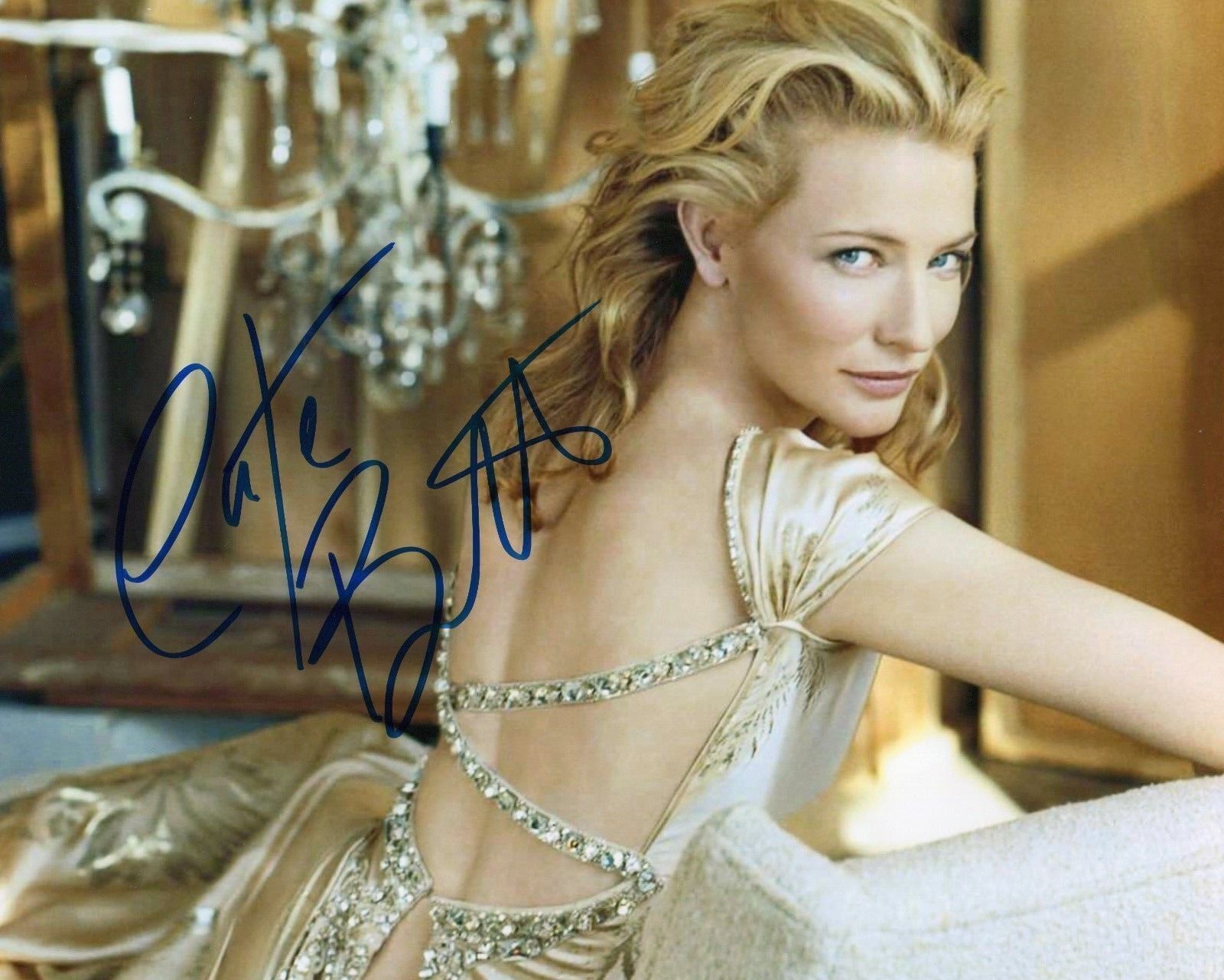 CATE BLANCHETT AUTOGRAPHED SIGNED A4 PP POSTER Photo Poster painting PRINT 2