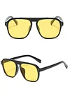 Square-Frame Acetate Sunglasses