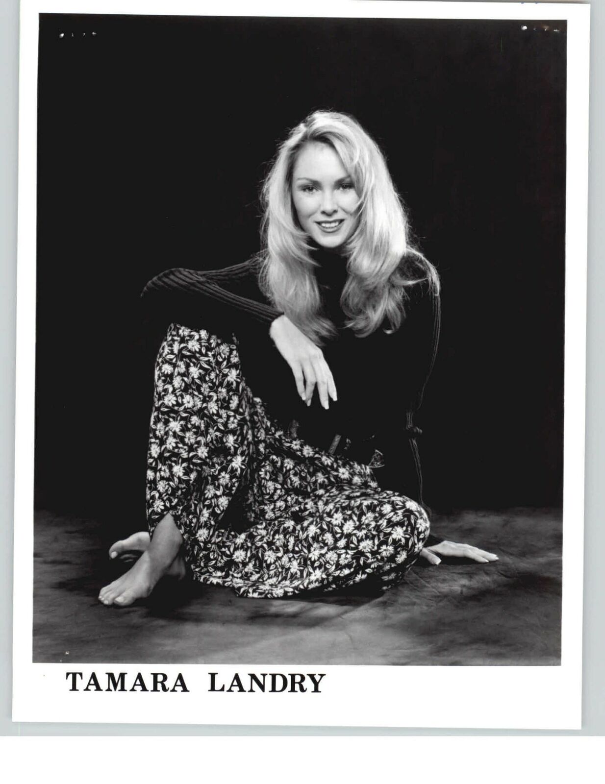 Tamara Landry - 8x10 Headshot Photo Poster painting - Playboy Erotic Fantasies