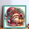 Christmas Gnome-11CT Stamped Cross Stitch 40*40cm/15.75*15.75in tapestrymarket