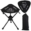 Portable Folding Tripod Stool 360 Rotating Camping Stool Foldable Tripod Chair