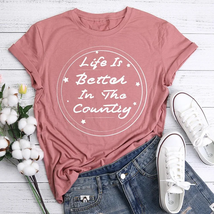 ANB - Life is better in the country  Retro Tee05942