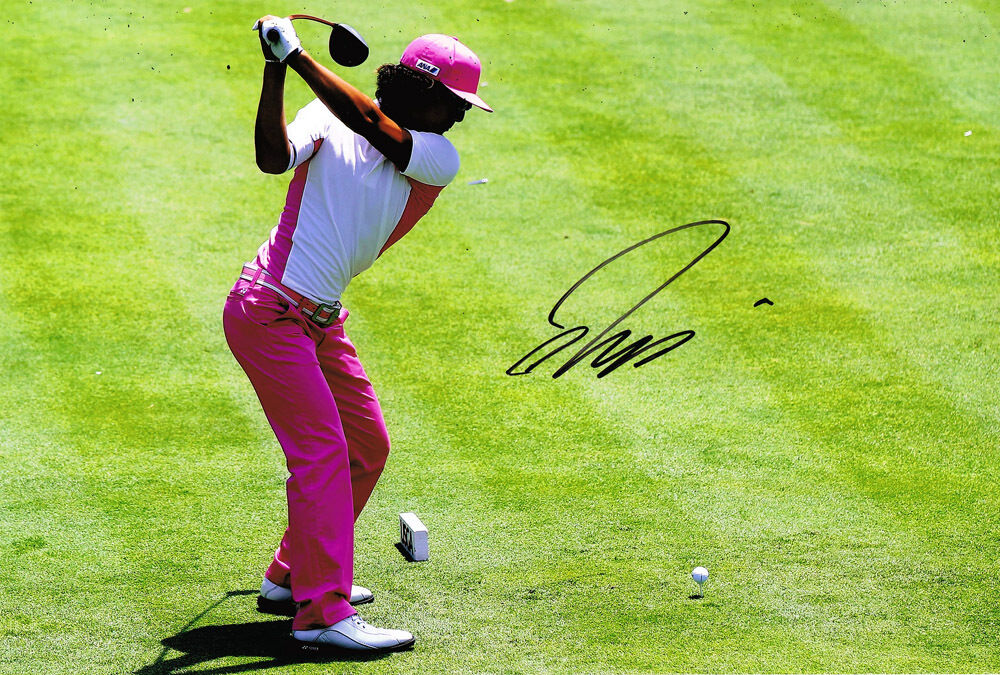 Ryo Ishikawa (Japan) SIGNED Autograph 12x8 Photo Poster painting AFTAL