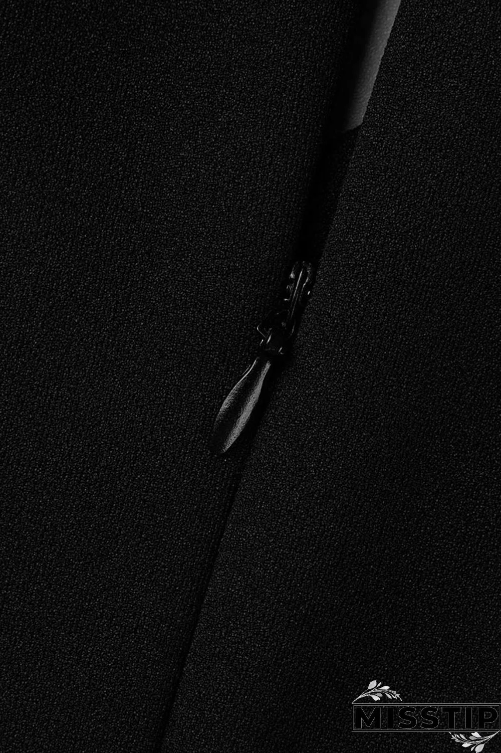 Black Casual Elegant Solid Patchwork Fold O Neck A Line Dresses