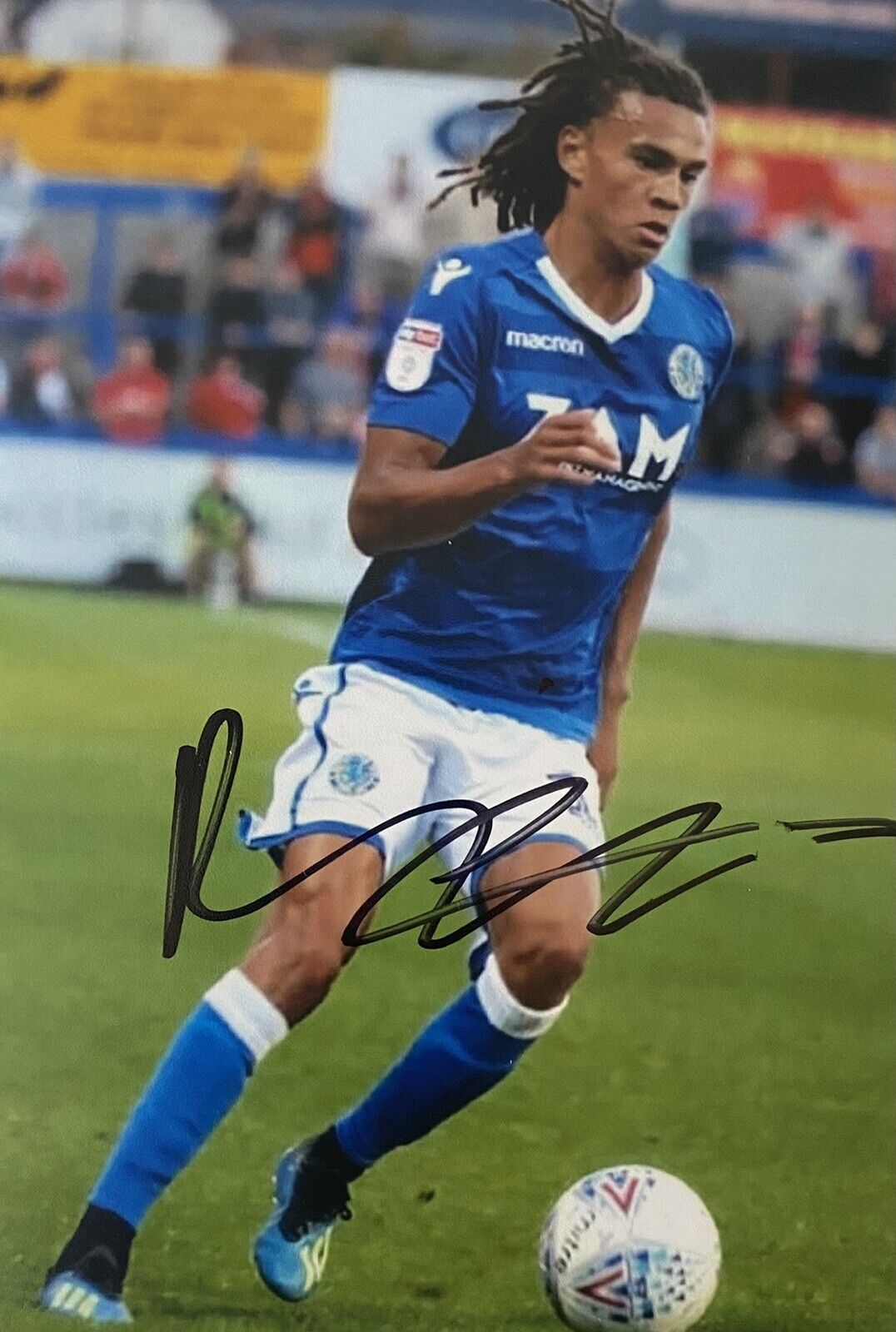 Miles Welch-Hayes Genuine Hand Signed Macclesfield Town 6X4 Photo Poster painting