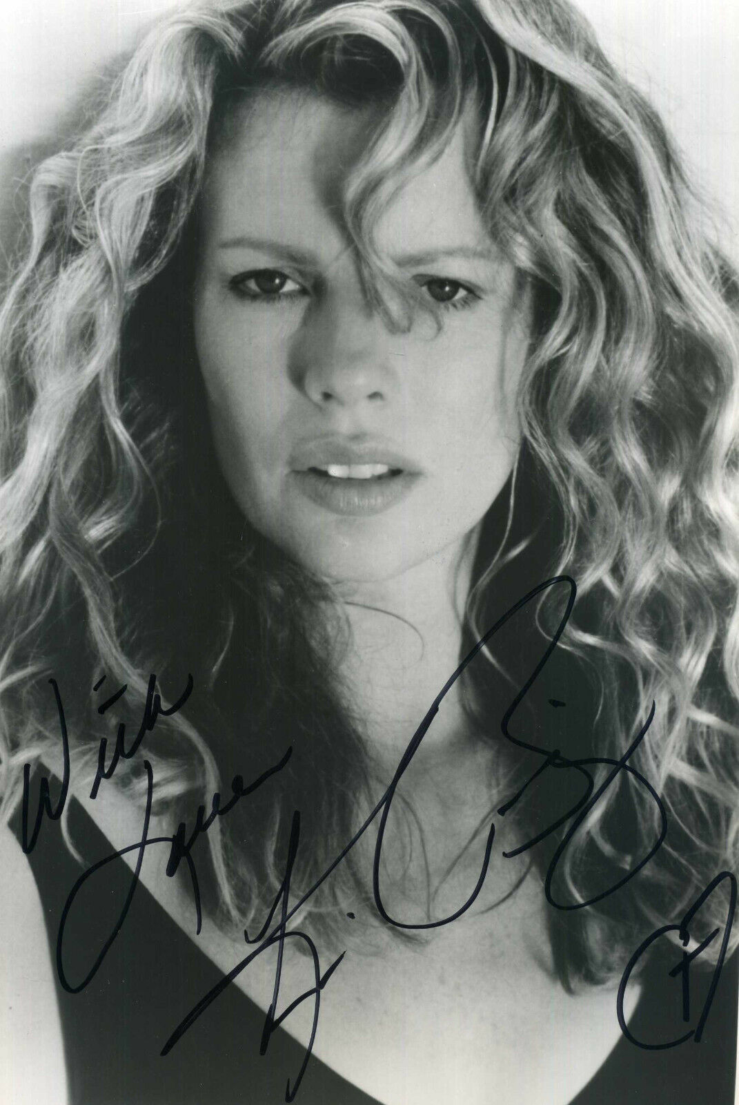 KIM BASINGER Signed Photo Poster paintinggraph - Stunning Model & Actress - reprint