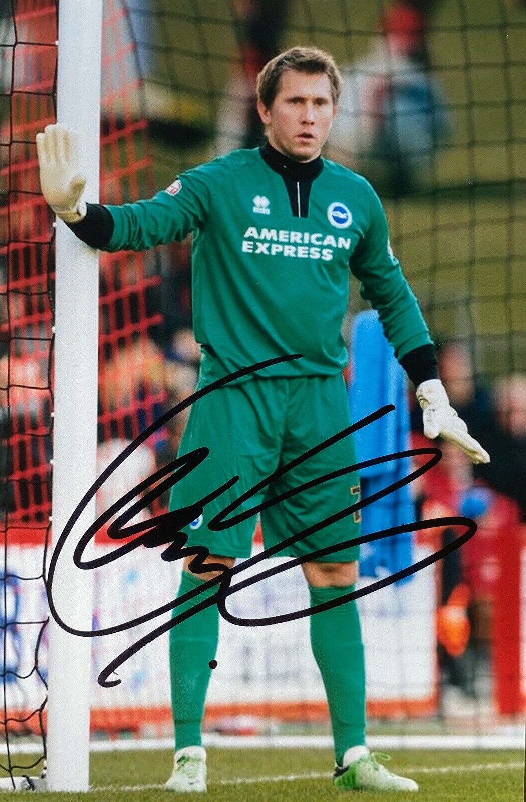 Tomasz Kuszczak Hand Signed 6X4 Photo Poster painting - Brighton & Hove Albion