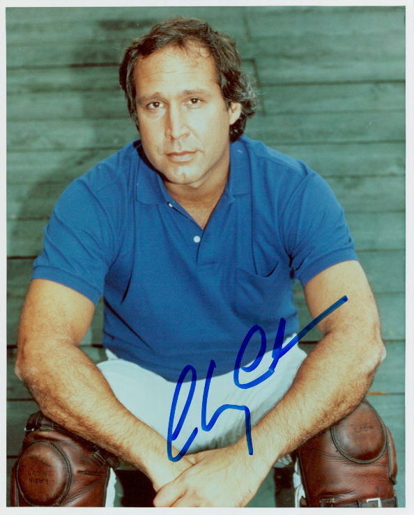 Chevy Chase vintage signed 8x10 Photo Poster painting In-person