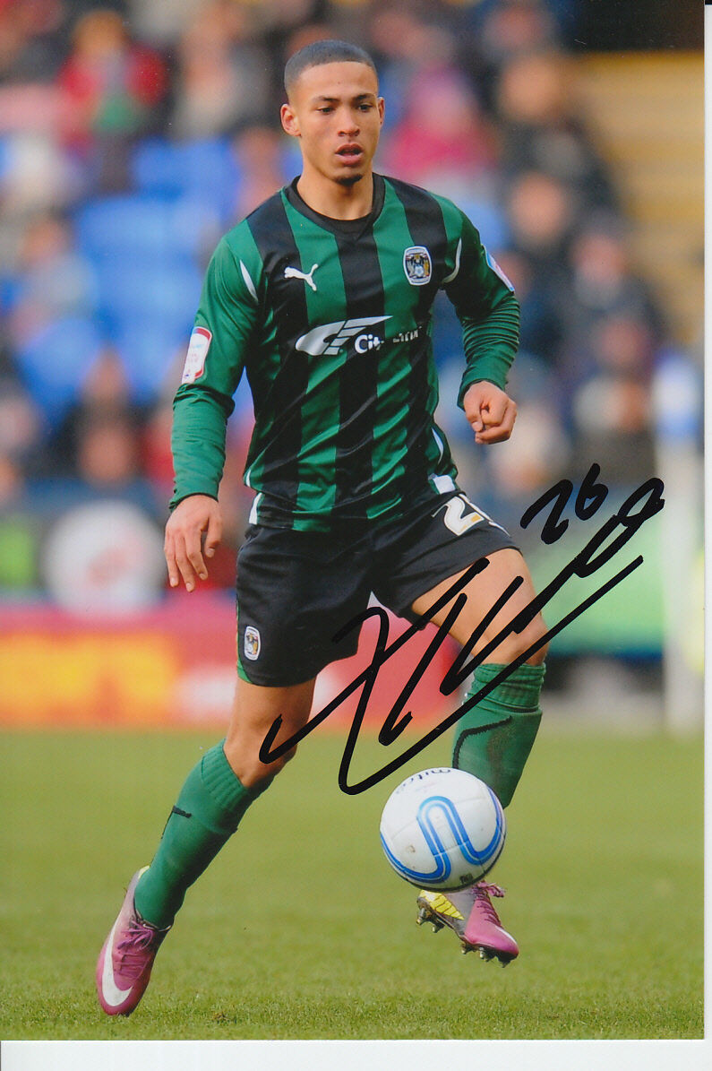 COVENTRY CITY HAND SIGNED JORDAN CLARKE 6X4 Photo Poster painting 6.