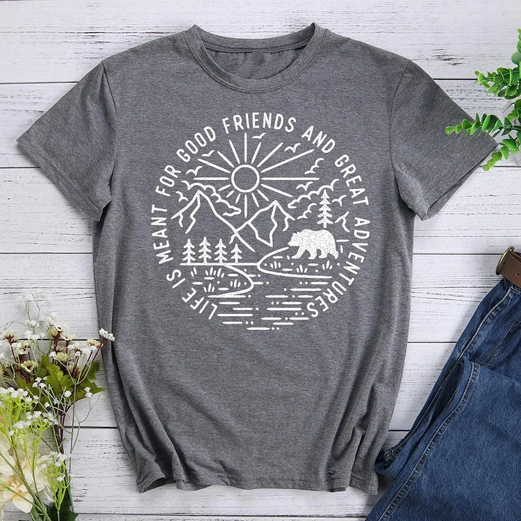 Mountains are calling Hiking Tee-04476