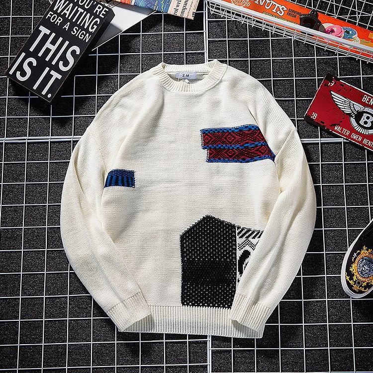 Fashion Block Sweater