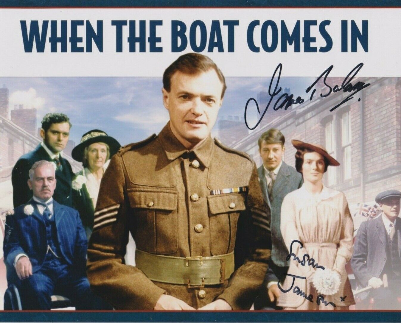 James Bolam, Susan Jameson 10 x 8