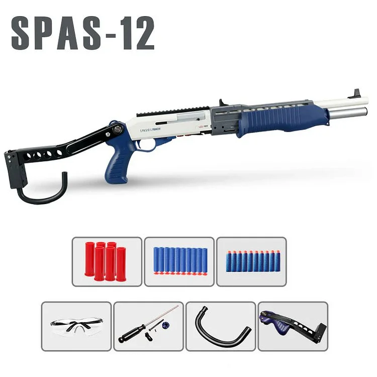 SPAS-12 Toy Shotgun Dart Blaster – Realistic, Fun, and Safe Foam