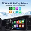Multifunctional CarPlay Clip Wireless CarPlay Adapter Customized Car-Machine Interconnection Android Apple 2-in-1 Car CarPlay Suitable For Car Media, Fragrance Diffuser, Digital Clock
