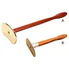Brass Tai Chi Guasha Board for Acupressure Skin Lifting Stress Reliving