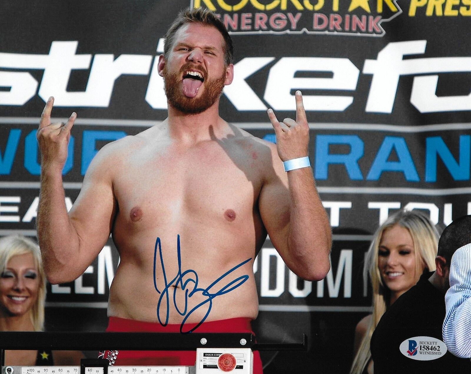 Josh Barnett Signed 8x10 Photo Poster painting BAS Beckett COA UFC Pride FC StrikeForce Auto'd 3