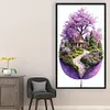 Landscape Leaf Silhouette-11CT Stamped Cross Stitch 40*70cm(Big Size) tapestrymarket