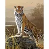 Diamond Painting -DIY Round Drill Tiger（40x50cm）