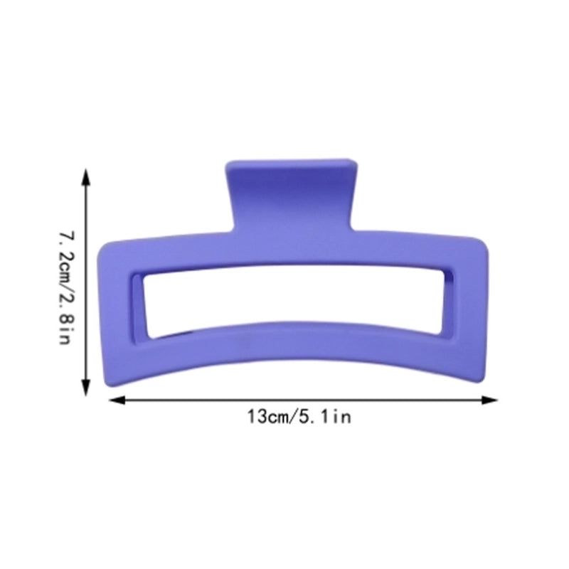 Women’s IG Style Solid Color Plastic Hair Claws