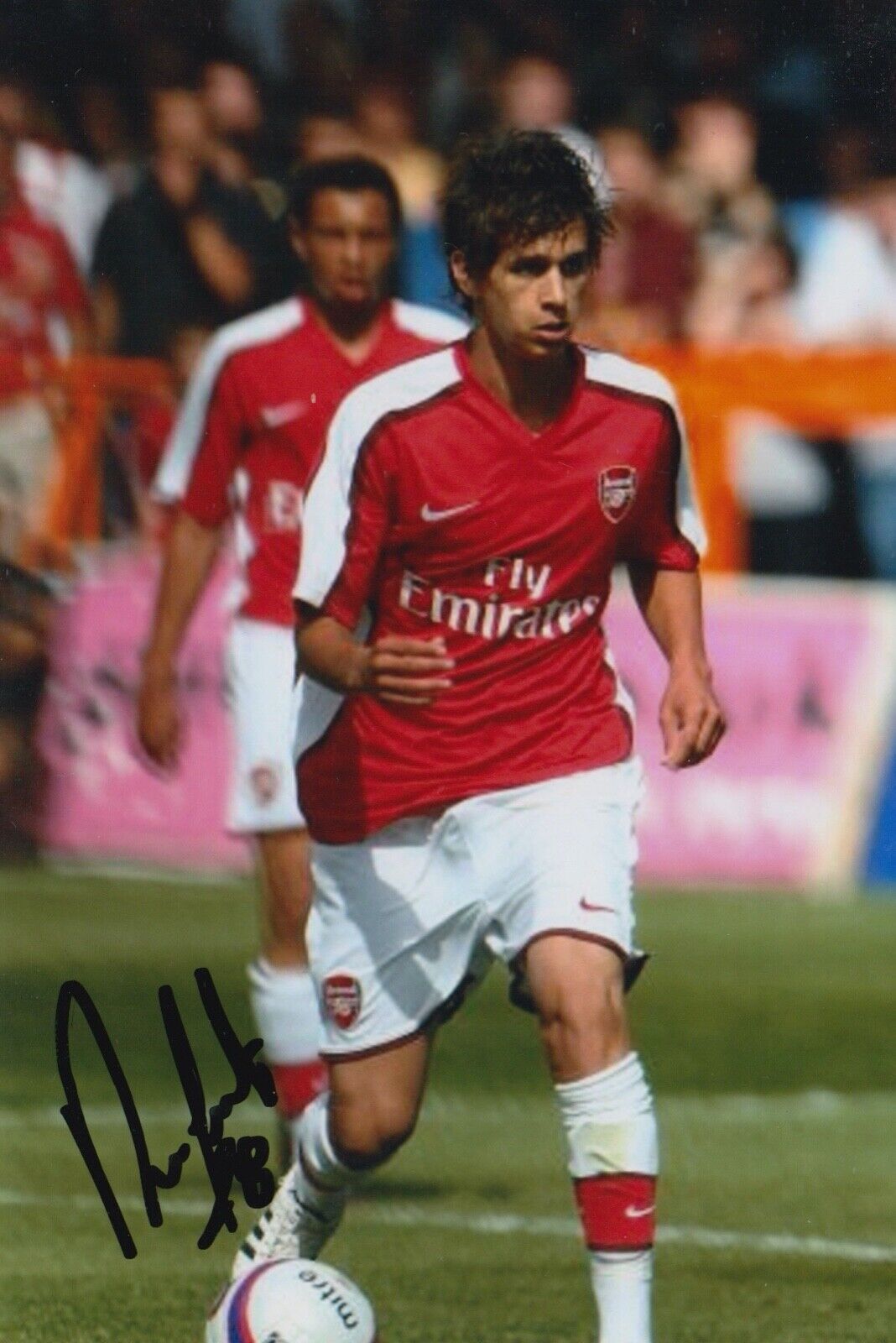 RUI FONTE HAND SIGNED 6X4 Photo Poster painting - FOOTBALL AUTOGRAPH - ARSENAL 1.