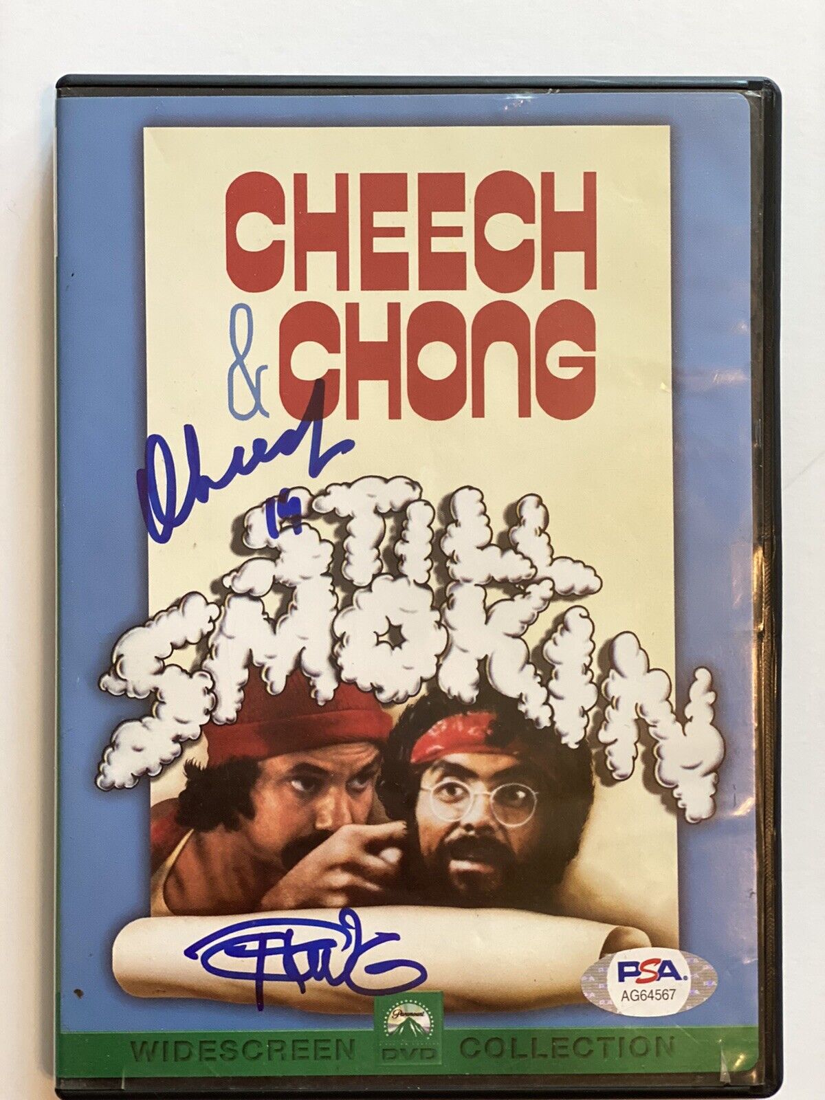 Cheech & Chong Signed DVD PSA AG64567