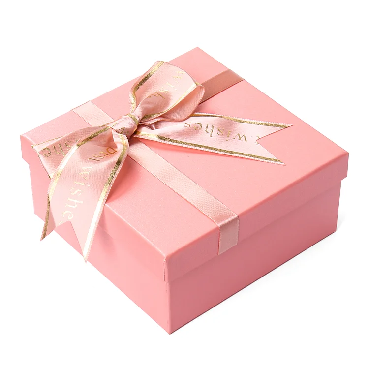 Candle Holder Gift Pink Box