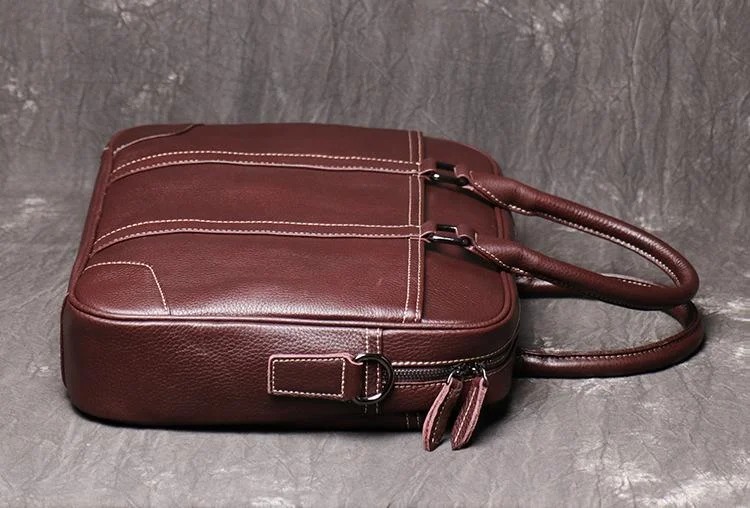 Men's Vintage Handmade Leaher Briefcases for Laptop