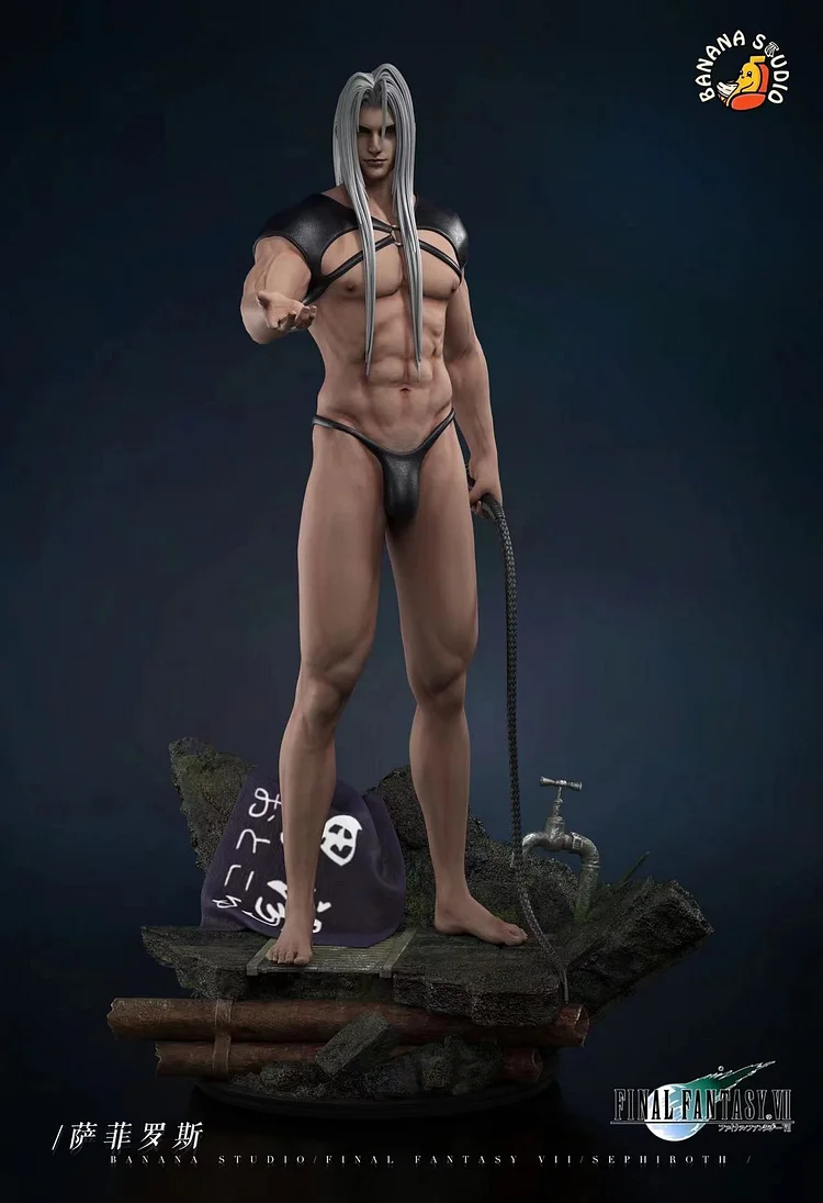 【Pre-Order】 1/6 Scale Bathing Together with Sephiroth - (FF7) Final Fantasy VII Statue - BANANA Studio 