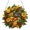 Diamond Painting 2D Flat Fall Theme Pendant Wall Door Decoration