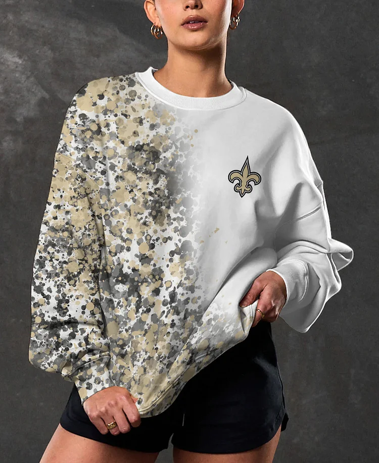New Orleans Saints 3D Limited Edition Crew Neck sweatshirt