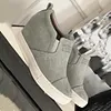 Women Faux Suede Wedge heel Sneakers Slip on Breathable Shoes