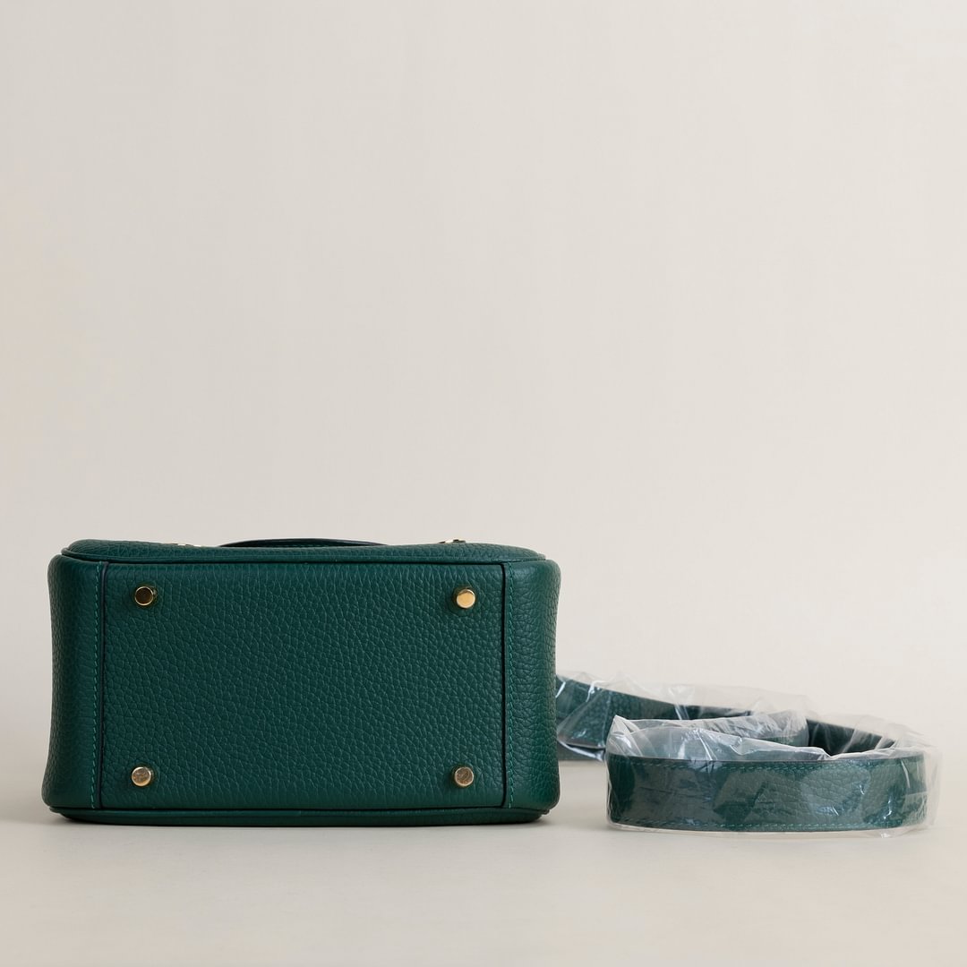 Mini Lindy  Clemence leather  Z6 Malachite GHW