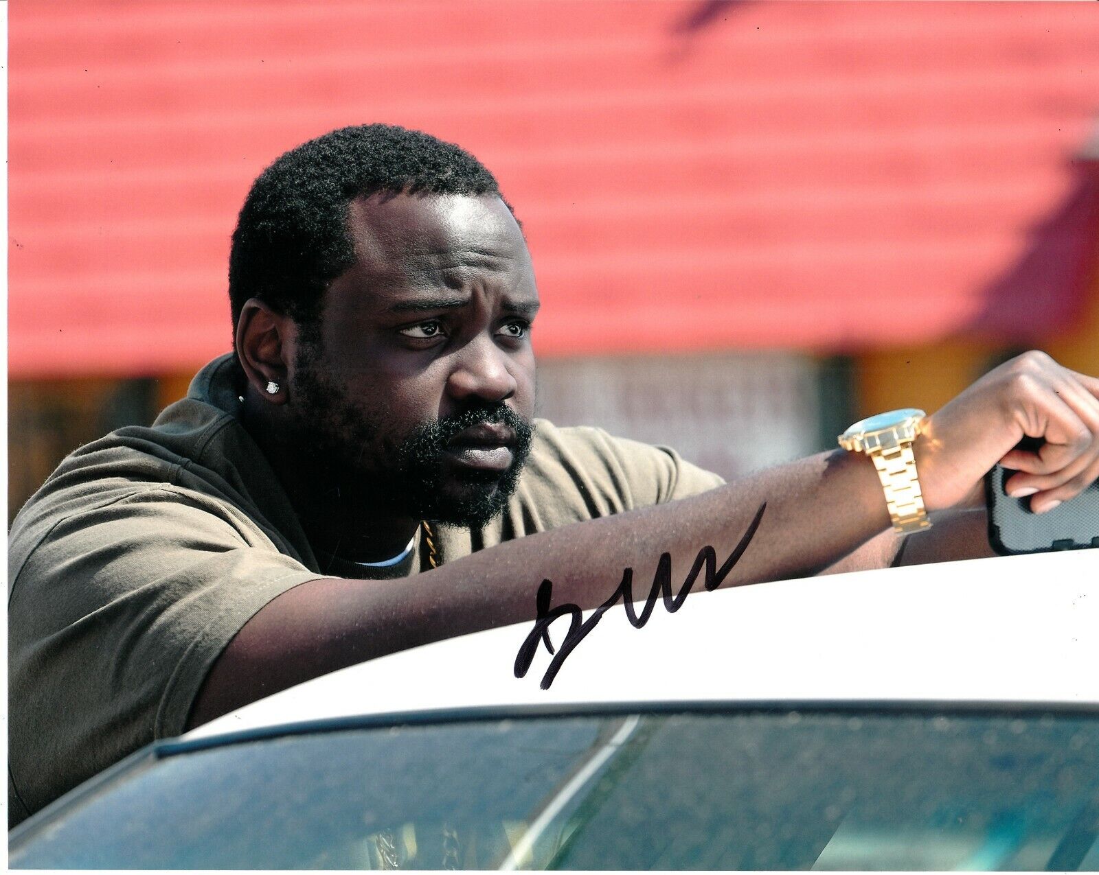 BRIAN TYREE HENRY SIGNED ATLANTA Photo Poster painting UACC REG 242