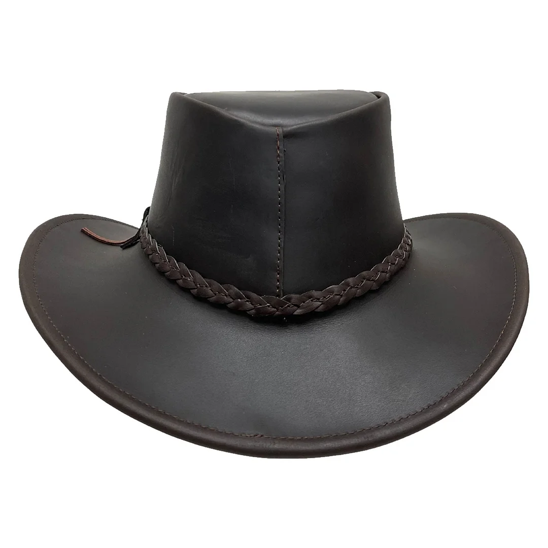 Bushman - Mens Outback Leather Hat