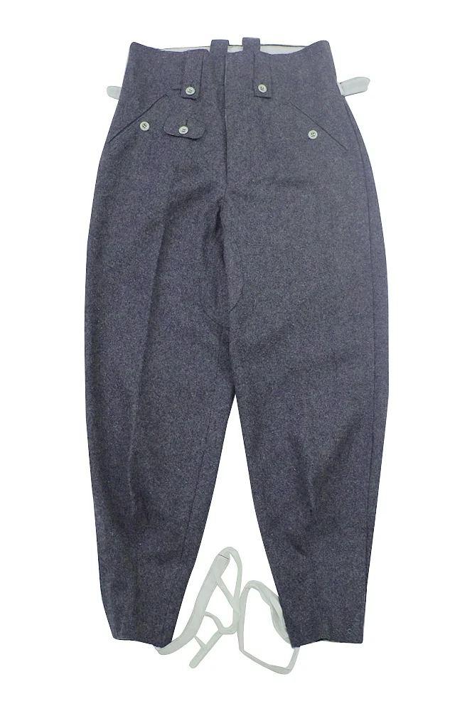   Luftwaffe German M1943 Blue Grey Wool Trousers Keilhosen German-Uniform