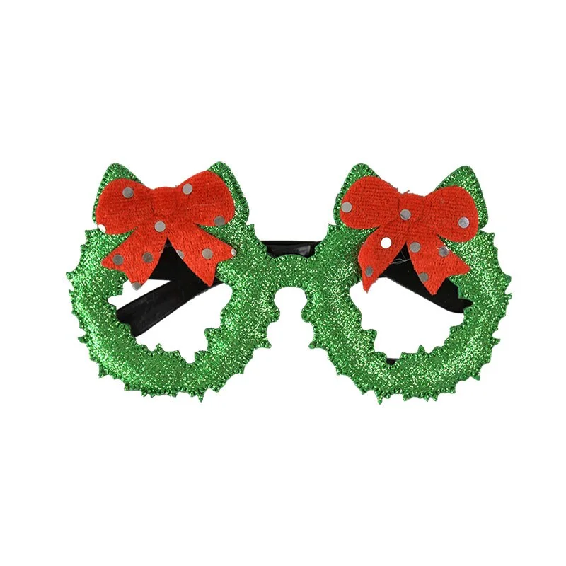 2022 Merry Christmas Glasses Santa Claus Snowman Christmas Decorations For Home Xmas Natal Navidad Decor New Year Kids Gifts