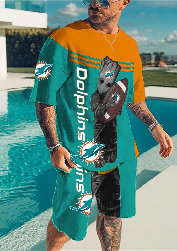 Miami Dolphins Limited Edition Top And Shorts Two-Piece Suits