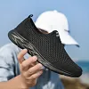 Gioiacombo&trade; Sneaker slip-on da uomo in mesh leggero e traspirante