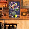 Flowers - Vintage Metal Signs - 20*30cm - Garden