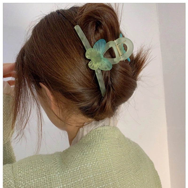 Women’s Sweet Butterfly Arylic Hair Claws